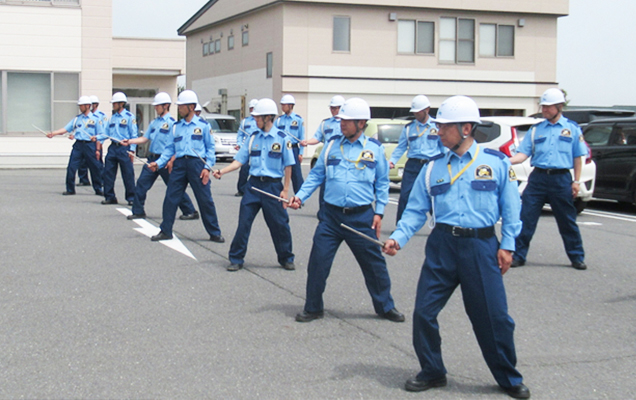 警備の様子1